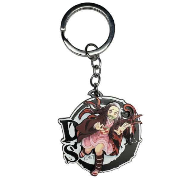 Demon Slayer Nezuko Keychain – Anime Collectible Accessory for Fans