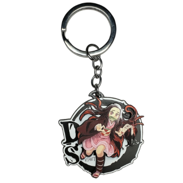 Demon Slayer Nezuko Keychain – Anime Collectible Accessory for Fans