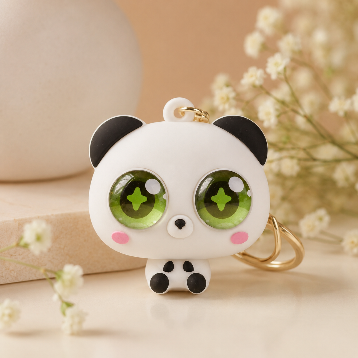 Mini Panda Bag Charm & Keychain – Cute Collectible